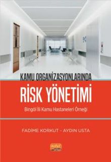 Kamu Organizasyonlarında Risk Yönetimi & Bingöl İli Kamu Hastaneleri Örneği