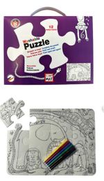 Funny Mat Washable Puzzle - Sevimli Dostlar