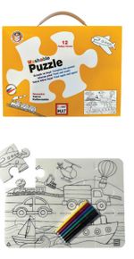 Funny Mat Washable Puzzle - Taşıtlar