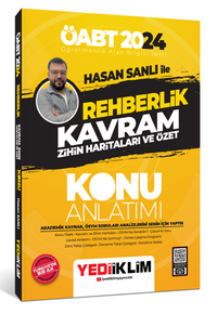 2024 ÖABT Hasan Sanlı İle Rehberlik Kavram Zihin Haritaları Ve Özet Konu Anlatımı 