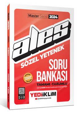2024 Ales Sözel Yetenek Tamamı Çözümlü Soru Bankası 