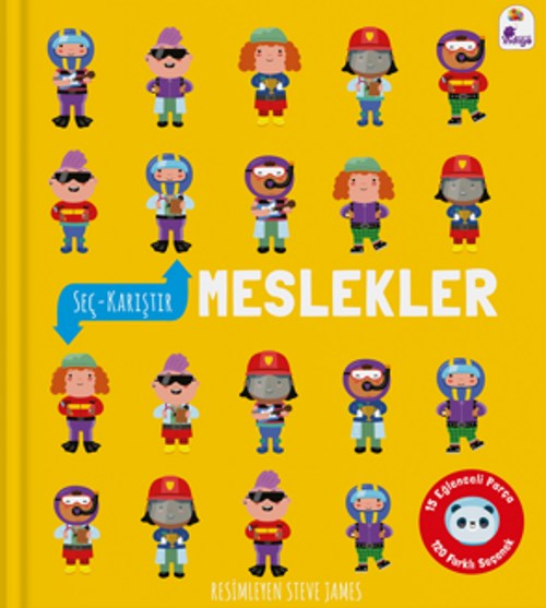 Seç – Karıştır : Meslekler (15 Eğlenceli Parça, 120 Farklı Seçenek)
