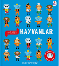 Seç – Karıştır : Hayvanlar (15 Eğlenceli Parça, 120 Farklı Seçenek)