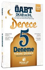 ÖABT Din Kültürü ve Ahlak Bilgisi Derece 5 Deneme Çözümlü