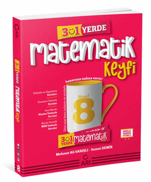 Matemito 3'ü 1 Yerde Matematik Keyfi 8.Sınıf