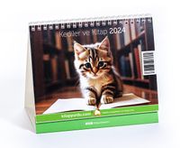 2024 Kitapyurdu Masa Takvimi (Kediler)