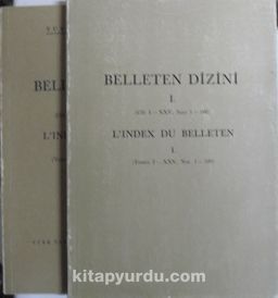 Belleten Dizini (2 Cilt Takım) / 36-D-8