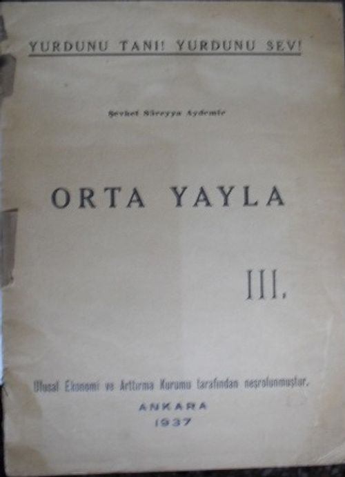Orta Yayla III /  22-D-12