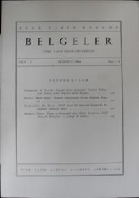 Belgeler / Cilt: 1-Sayı: 2-Temmuz 1964 / 23-D-12
