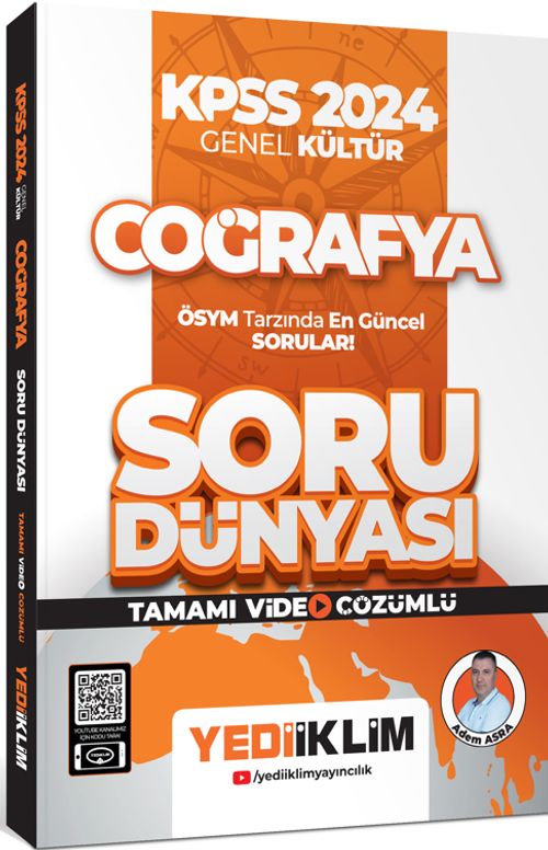 2024 KPSS Genel Kültür Coğrafya Tamamı Video Çözümlü Soru Dünyası
