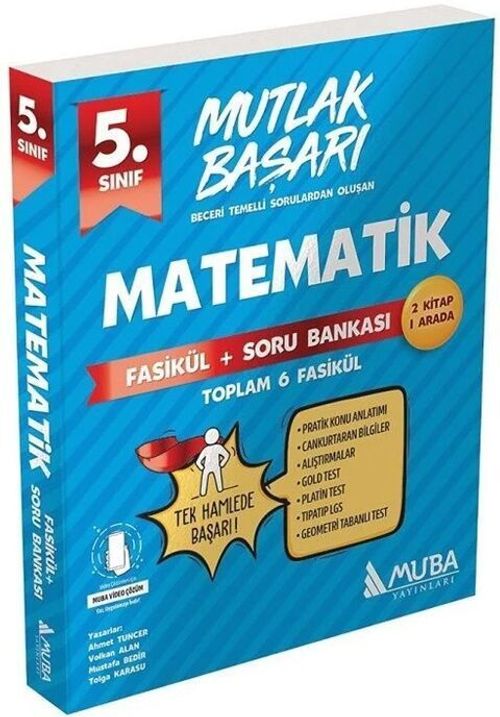 5. Sınıf Matematik Mutlak Başarı Fasikül + Soru Bankası