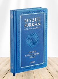 Feyzü'l Furkan Tefsirli Kur'an-ı Kerim Meali (Sempatik Cep Boy - Ciltli) - Lacivert