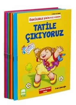 Öykülerle Şirin Kız Ceren (10 Kitap Set) 