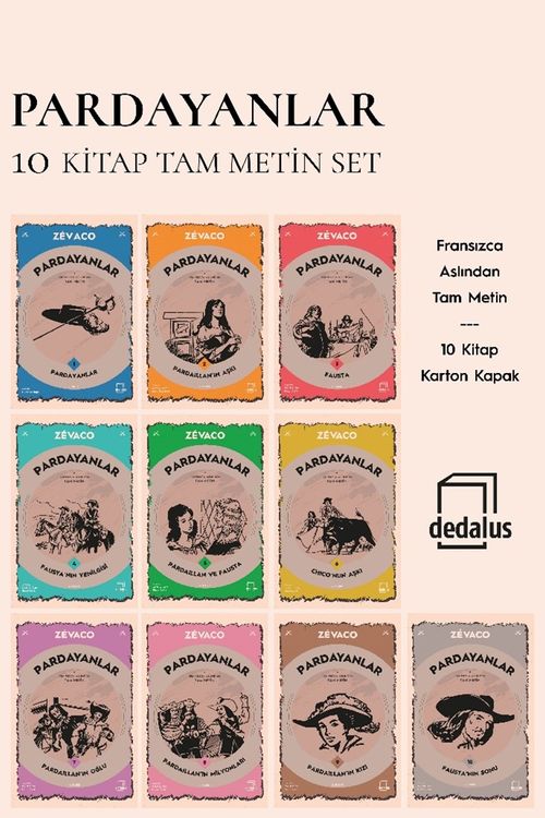 Pardayanlar Seti (10 Kitap Takım) 