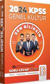 2024 KPSS Genel K&uuml;lt&uuml;r Sen Bilirsin Tarih-Coğrafya-Vatandaşlık Soru Cevap Kitabı