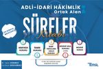 Adli - İdari Hakimlik  Ortak Alan Süreler Kitabı