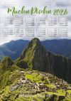 2024 Takvimli Poster - Yüksekler - Machu Pichu