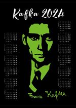 2024 Takvimli Poster - Yazarlar - Franz Kafka