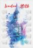 2024 Takvimli Poster - Şehirler - London Big Ben