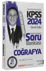 2024 KPSS Coğrafya Soru Bankası Çözümlü 