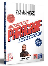 TYT - AYT - KPSS Taktiklerle Paragraf Tamamı Video Çözümlü Soru Bankası