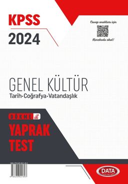 2024 KPSS Genel Kültür Yaprak Test 