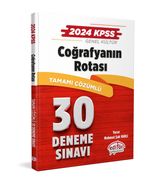 2024 KPSS Coğrafyanın Rotası Tamamı Çözümlü  30 Deneme Sınavı 