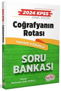 2024 KPSS Coğrafyanın Rotası Tamamı Çözümlü Soru Bankası 