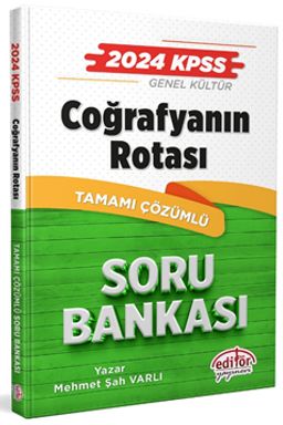2024 KPSS Coğrafyanın Rotası Tamamı Çözümlü Soru Bankası 