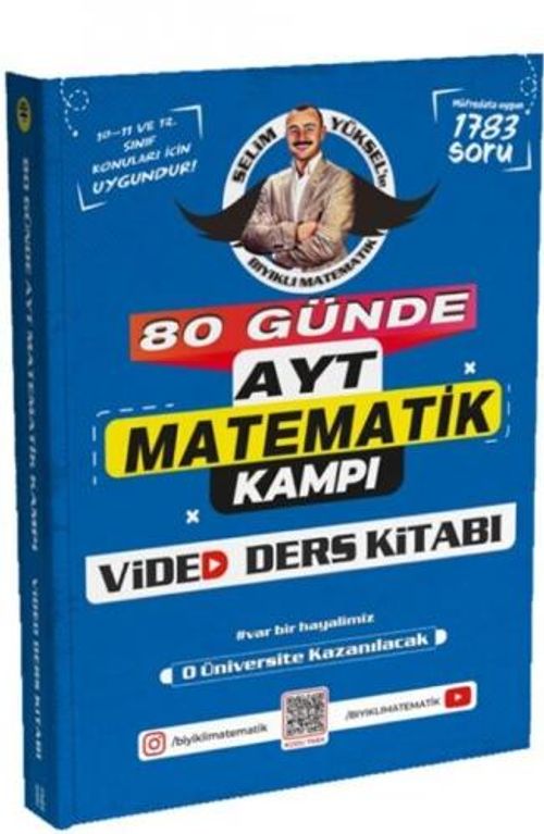 Selim Yüksel 80 Günde AYT Matematik Video Ders Kitabı