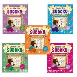 Çocuklar İçin Sudoku Seti (5 Kitap)