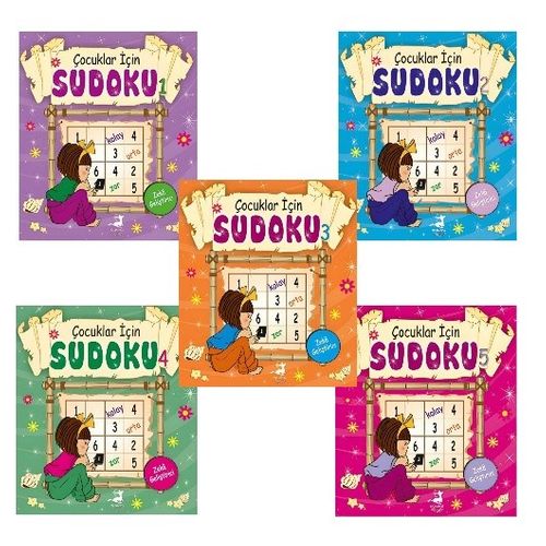 Çocuklar İçin Sudoku Seti (5 Kitap)