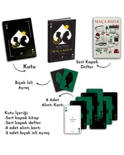 Maça Kızı 8 (2. Kitap) (Ciltli-Kutulu Set)