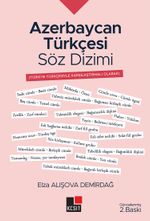 Azerbaycan Türkçesi Söz Dizimi 