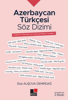 Azerbaycan Türkçesi Söz Dizimi 