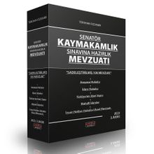 Senatör Kaymakamlık Sınavına Hazırlık Mevzuatı 