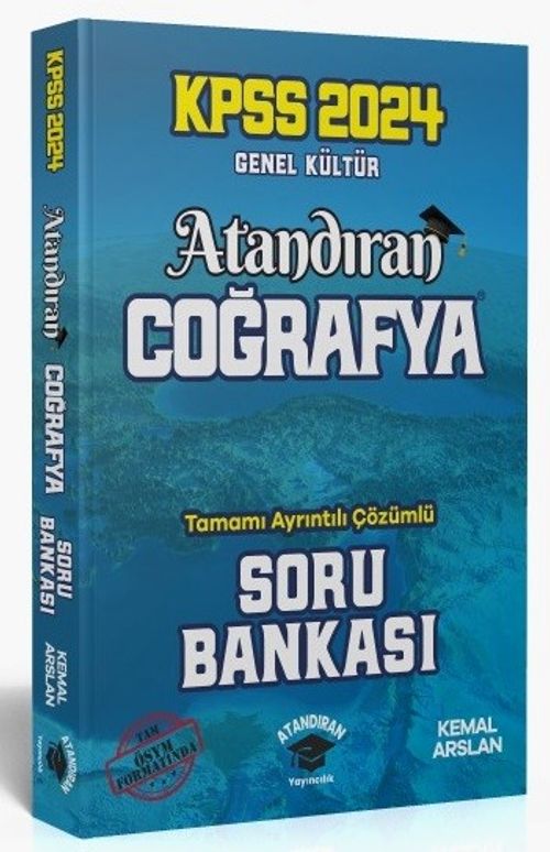 2024 KPSS Coğrafya Atandıran Soru Bankası Çözümlü 
