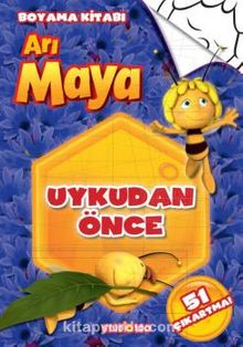 Arı Maya - Uykudan Önce - Boyama Kitabı
