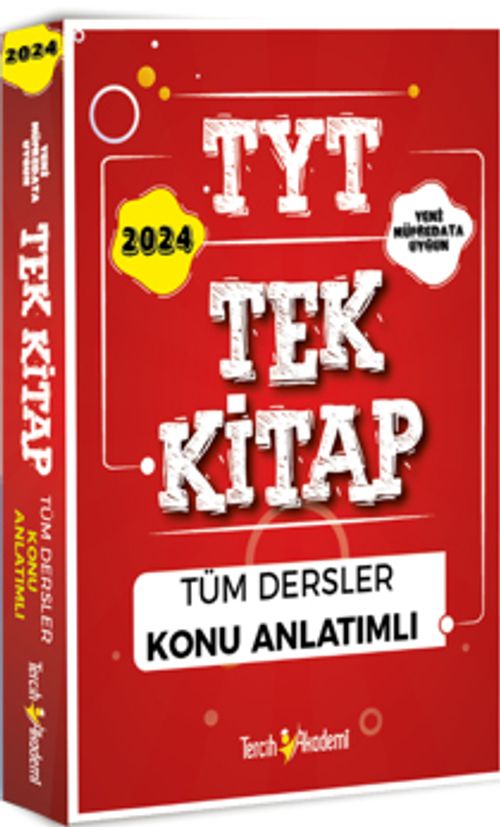 TYT Tek Kitap 2024 Tüm Dersler Konu Anlatımlı