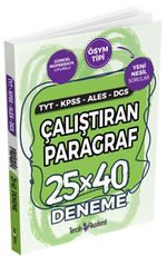 TYT-KPSS-ALES-DGS Çalıştıran Paragraf 25x40 Deneme