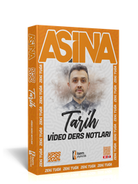 2024 KPSS Aşina Tarih Video Ders Notları