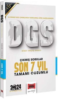 2024 DGS Çıkmış Sorular Tamamı Çözümlü Son 7 Yıl