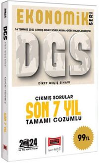  2024 DGS Ekonomik Seri Çıkmış Sorular Tamamı Çözümlü Son 7 Yıl