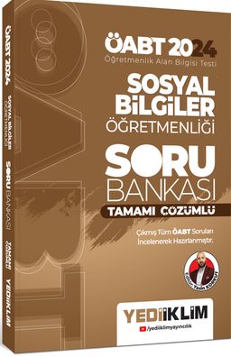 2024 ÖABT Sosyal Bilgiler Öğretmenliği Tamamı Çözümlü Soru Bankası