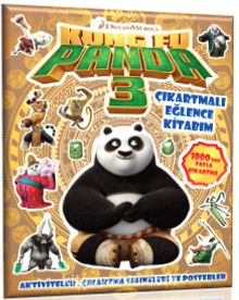 Dreamworks Kung Fu Panda 3: Çıkartmalı Eğlence Kitabım