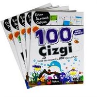 Niha Çocuk Okul Öncesi Erken Akademik Gelişim 100 Etkinlik (5 Kitap Set) (5+Yaş)