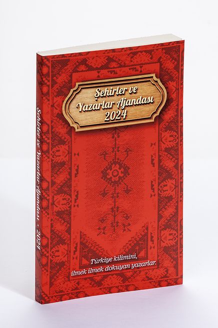 2024 Şehirler ve Yazarlar Ajandası (Büyük Boy)