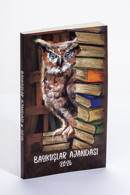 2024 Baykuş Ajandası (Büyük Boy)