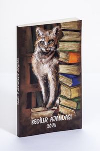 2024 Kediler Ajandası (Küçük Boy)