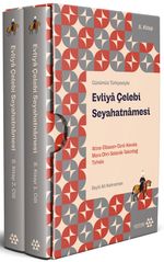 Günümüz Türkçesiyle Evliya Çelebi Seyahatnamesi 8. Kitap 2 Cilt (Kutulu) & Atina-Elbistan-Girit-Kavala-Mora-Ohri-Selanik-Tekirdağ-Tırhala